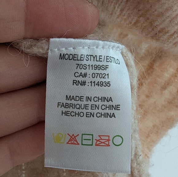 RD Style | Rowca Ribbed Pullover | Blush | S - Picture 5 of 6